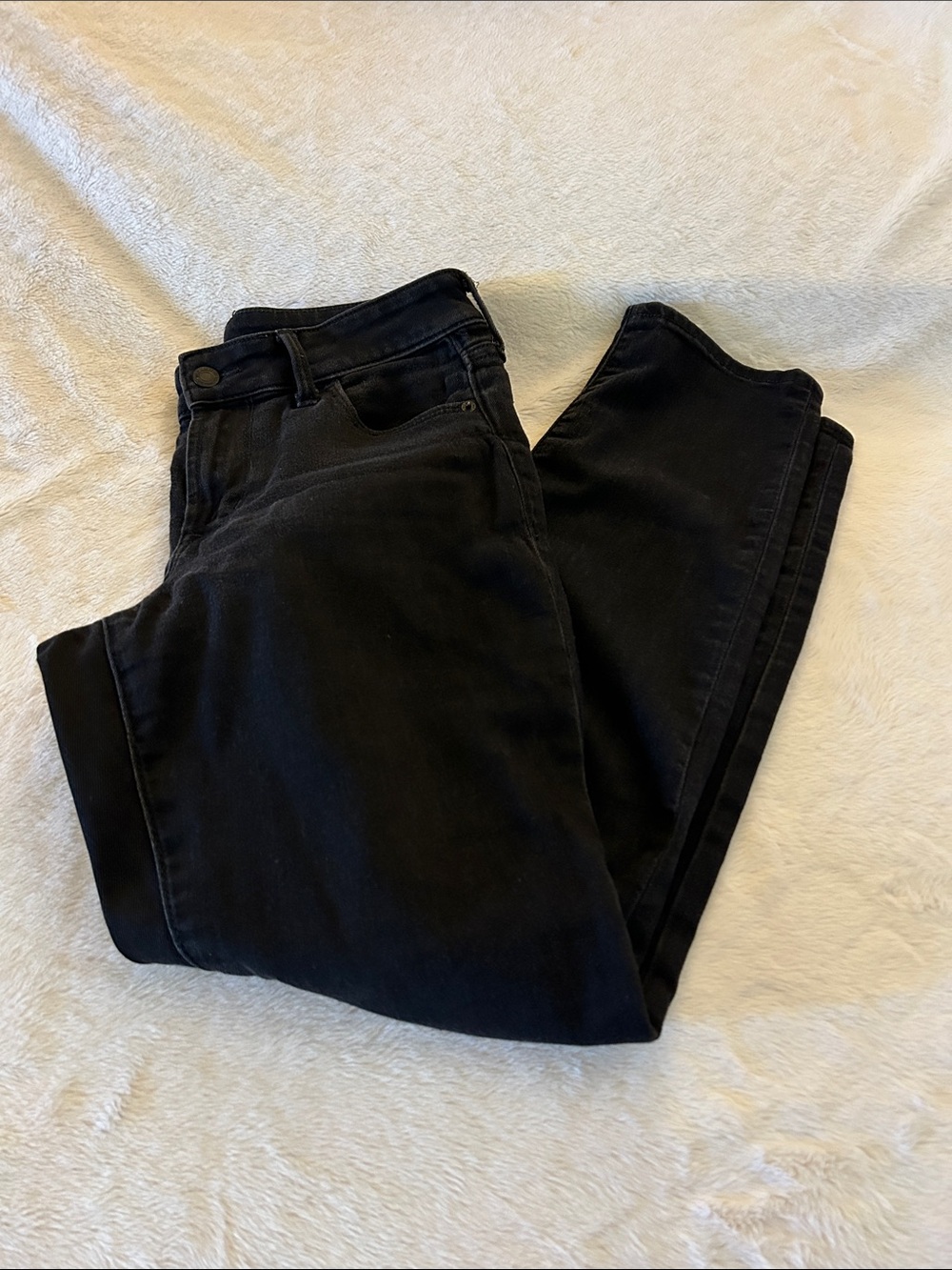 Old Navy Black Straight Leg Jeans (2 Short)